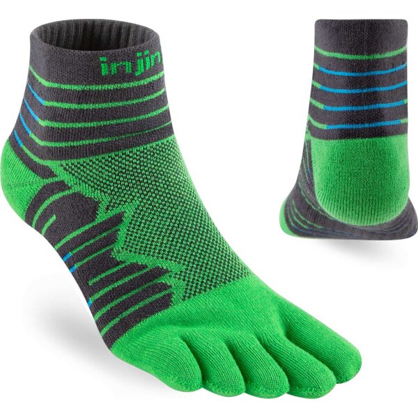 Injinji ULTRA RUN MINI-CREW EMERALD S