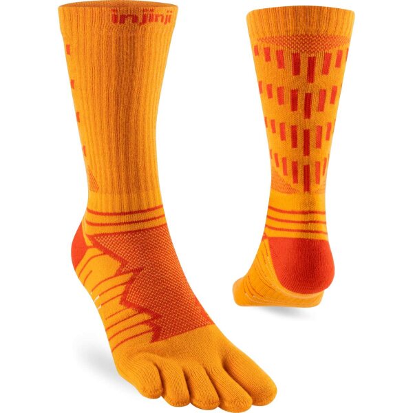 Injinji ULTRA RUN CREW DESERT ORANGE S