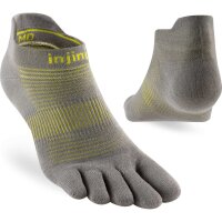 Injinji RUN LIGHTWEIGHT NO-SHOW NEON SILVER S