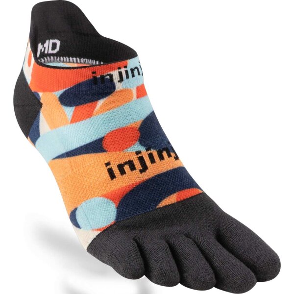 Injinji RUN LIGHTWEIGHT NO-SHOW (ARTIST DESIGNED) ASTER S