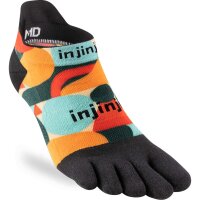 Injinji RUN LIGHTWEIGHT NO-SHOW (ARTIST DESIGNED) PLUMAS S