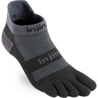 Injinji RUN MIDWEIGHT NO SHOW BLACK /GRAY M