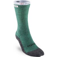 Injinji MENS LINER+HIKER CREW FOREST+GRAY S/M