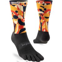 Injinji TRAIL MIDWEIGHT CREW (ARTIST DESIGNED) MARIPOSA M