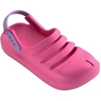 HAVAIANAS KIDS CLOG PINK FLUX/PRISMA PURPLE EUR 37/38