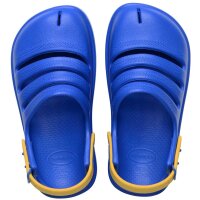 HAVAIANAS KIDS CLOG STAR BLUE/YELLOW GOLD EUR 37/38