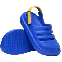 HAVAIANAS KIDS CLOG STAR BLUE/YELLOW GOLD EUR 33/34