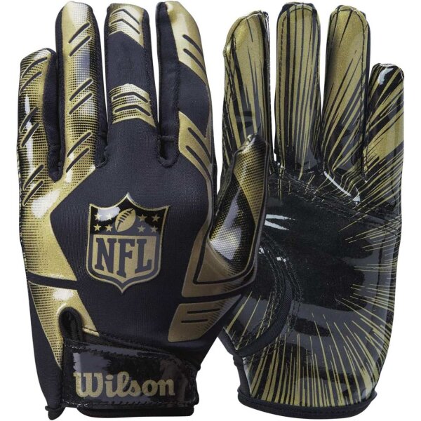 Wilson AD NFL STRETCH FIT REC GLV GOLD