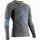 X-BIONIC® ENERGY ACCUMULATOR 4.0 MELANGE SHIRT LG SL MEN DARK GREY MELANGE/BLUE SIZE M