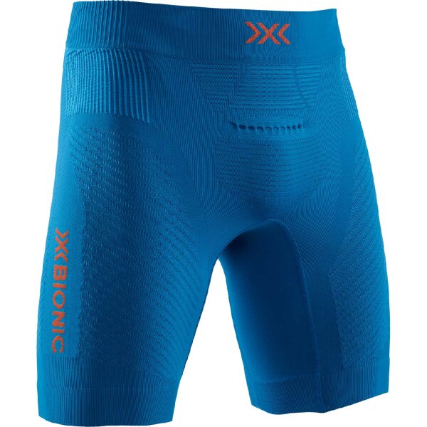 X-BIONIC® INVENT 4.0 RUNNING SHORTS MEN TEAL BLUE/KURKUMA ORANGE SIZE XXL