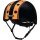 Melon All Stars Helm double orange black matt, Gr. XXS-S (46-52 cm)