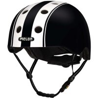 Melon All Stars Helm double white black matt, Gr. XXS-S...