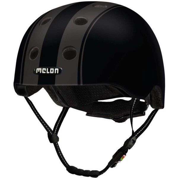 Melon All Stars Helm decent double black matt, Gr. XXS-S (46-52 cm)