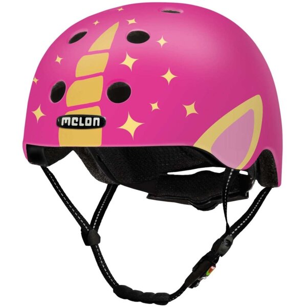 Melon Kids Collection Kinderhelm unicorn matt