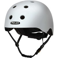 Melon Posh Helm Berlin, weiß matt, Gr. XL-XXL...