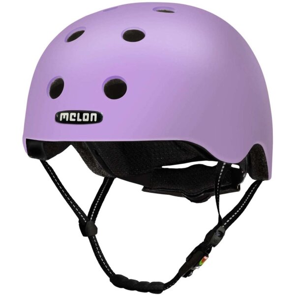 Melon Posh Helm Venice, lila matt, Gr. XXS-S (46-52 cm)