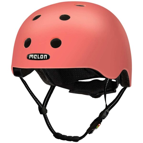 Melon Posh Helm Miami, rot matt, Gr. XXS-S (46-52 cm)