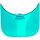 Melon Vista Visor Visier iced blue transparent