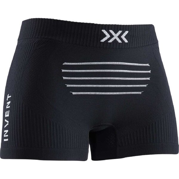 X-BIONIC® INVENT 4.0 LT BOXER SHORTS WMN OPAL BLACK/ARCTIC WHITE SIZE S