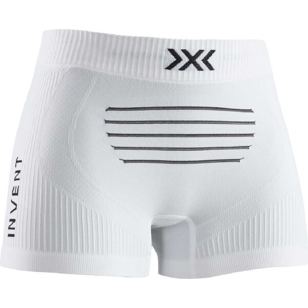 X-BIONIC® INVENT 4.0 LT BOXER SHORTS WMN ARCTIC WHITE/DOLOMITE GREY SIZE L