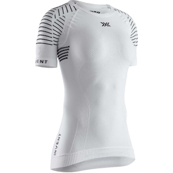 X-BIONIC® INVENT 4.0 LT SHIRT SH SL WOMEN ARCTIC WHITE/DOLOMITE GREY SIZE XL