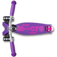 Micro Mobility maxi micro deluxe pro LED purple