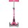 Micro Mobility mini micro deluxe foldable LED pink