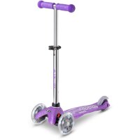 Micro Mobility mini micro deluxe fairy glitter LED purple