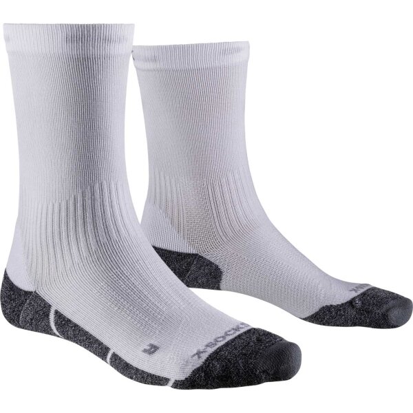 X-SOCKS® CORE NATURAL CREW ARCTIC WHITE/PEARL GREY SIZE 35-38