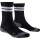 X-SOCKS® CORE NATURAL GRAPHICS CREW BLACK/CHARCOAL 39-41