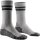 X-SOCKS® CORE NATURAL GRAPHICS CREW MEDIUM GREY SIZE 35-38