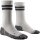 X-SOCKS® CORE NATURAL GRAPHICS CREW ARCTIC WHITE/PEARL GREY SIZE 39-41