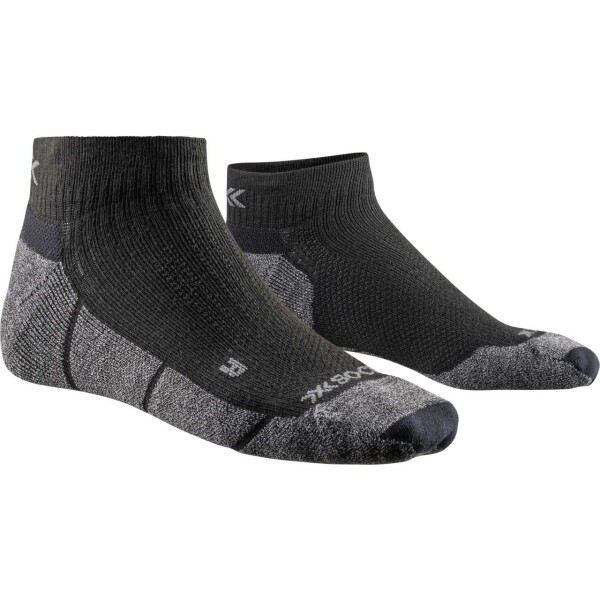 X-SOCKS® CORE NATURAL LOW CUT BLACK/CHARCOAL 35-38