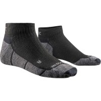 X-SOCKS® CORE NATURAL LOW CUT BLACK/CHARCOAL SIZE 35-38