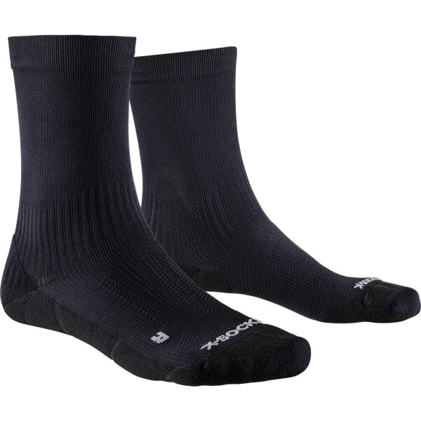 X-SOCKS® CORE SPORT CREW OPAL BLACK/ARCTIC WHITE SIZE 39-41