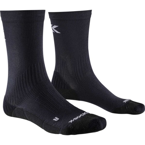 X-SOCKS® CORE SPORT GRAPHICS CREW OPAL BLACK/ARCTIC WHITE SIZE 35-38