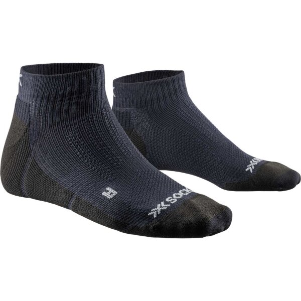 X-SOCKS® CORE SPORT LOW CUT OPAL BLACK/ARCTIC WHITE SIZE 35-38