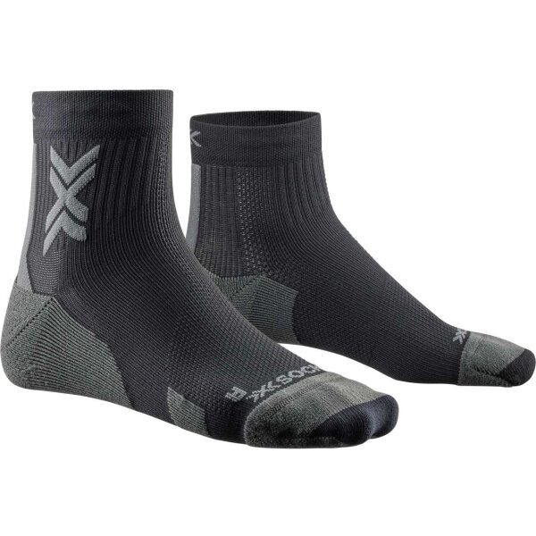 X-SOCKS® RUN DISCOVER ANKLE BLACK/CHARCOAL SIZE 45-47