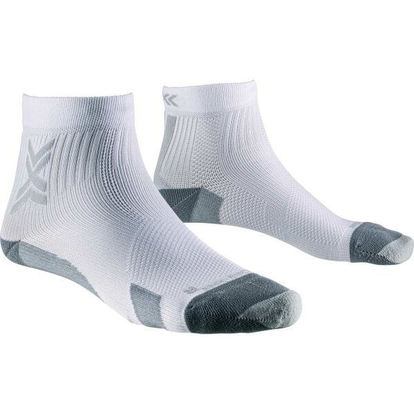 X-SOCKS® RUN DISCOVER ANKLE ARCTIC WHITE/PEARL GREY SIZE 35-38