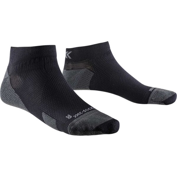 X-SOCKS® RUN DISCOVER LOW CUT BLACK/CHARCOAL 35-38