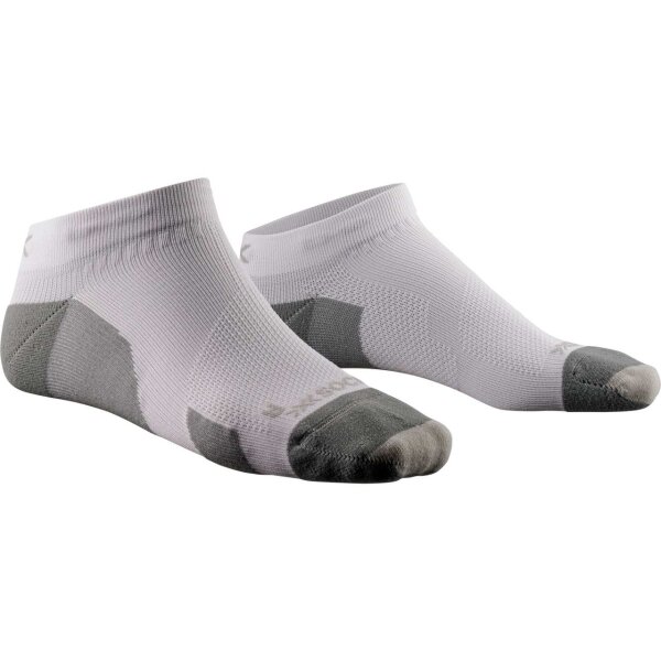 X-SOCKS® RUN DISCOVER LOW CUT ARCTIC WHITE/PEARL GREY SIZE 35-38