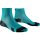 X-SOCKS® TRAIL RUN DISCOVER ANKLE LAKE GREEN/SUNSET BLUE SIZE 39-41