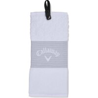 CALLAWAY GOLF TOWEL TRIFOLD TOWEL WHT 23