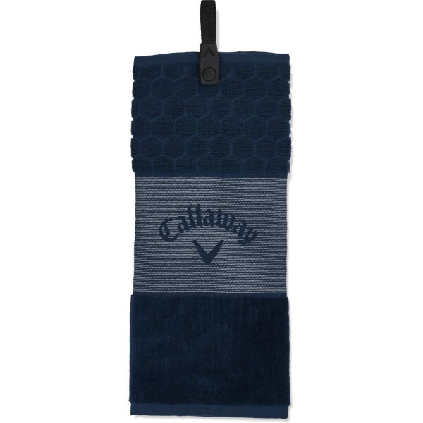 CALLAWAY GOLF TOWEL TRIFOLD TOWEL NVY 23