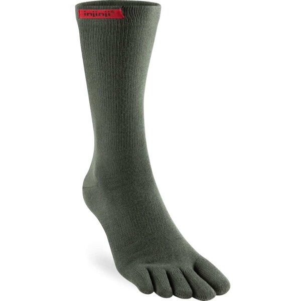 Injinji SPORT ORIGINAL WEIGHT CREW FOLIAGE S