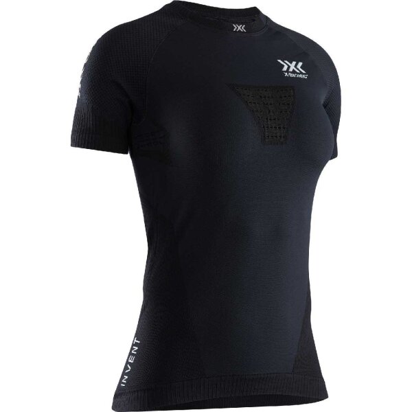 X-BIONIC® INVENT 4.0 RUNNING SHIRT SH SL WMN OPAL BLACK/ARCTIC WHITE SIZE L