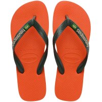 HAVAIANAS BRASIL LOGO SUNSET ORANGE EU:37/38