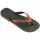 HAVAIANAS BRASIL MIX OLIVE GREEN/SUNSET ORANGE EU:37/38