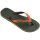 HAVAIANAS BRASIL MIX OLIVE GREEN/SUNSET ORANGE 39/40