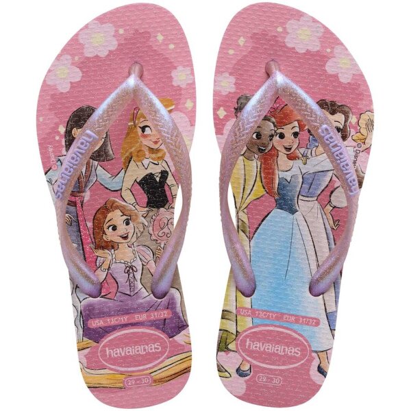 HAVAIANAS KIDS SLIM PRINCESS PEONY ROSE 33/34